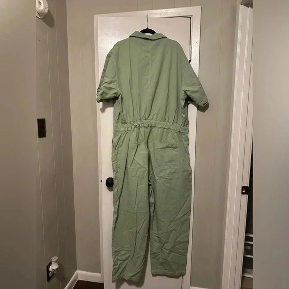 Big Bud Press Jumpsuit short sleeve light green size 6X - Picture 4 of 6